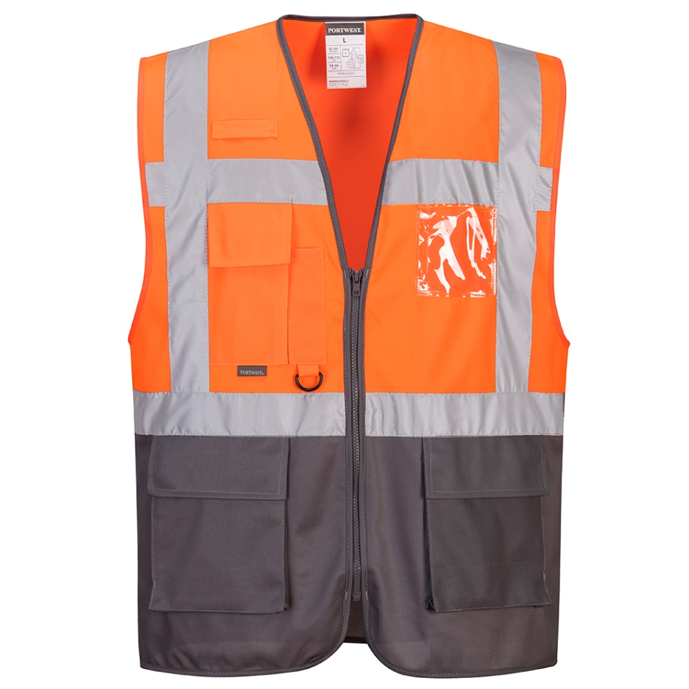 pics/Portwest/high-visibility-clothes/vests/C476/portwest-c476-warsaw-executive-high-visibility-vest-orange-s-3xl-01.jpg