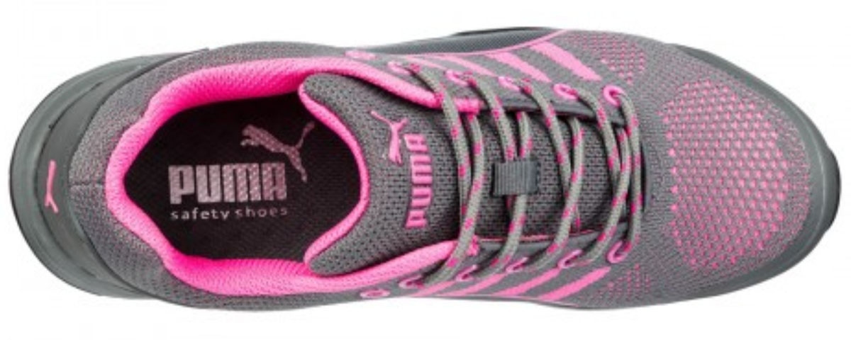 Puma 642910 CELERITY KNIT PINK WNS LOW Lady safety shoes S1 HRO ...