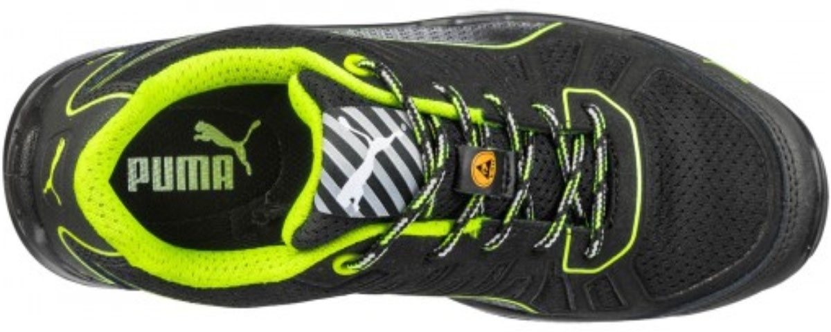 online FUSE S1P LOW Euro shoes purchase | Industry Puma Safety GREEN 644210 TC SRC - ESD