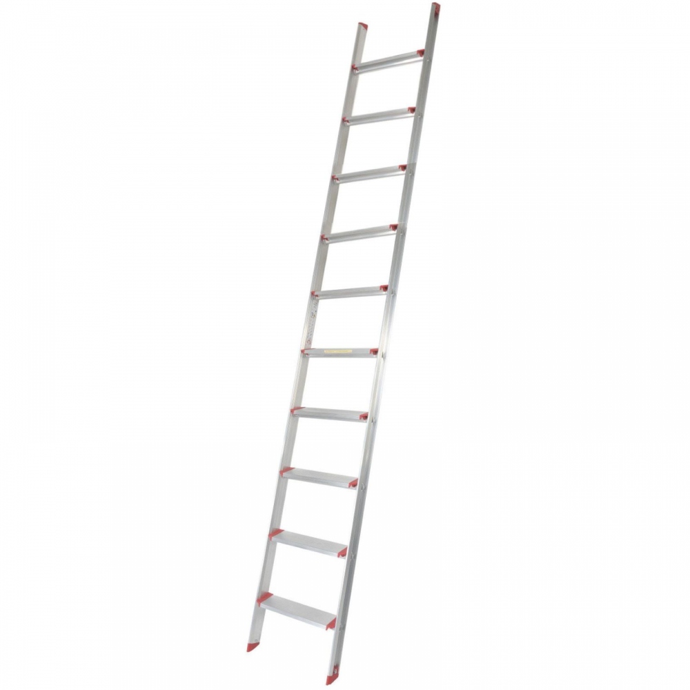 Safety Triple Section Extension Ladder Aluminum EN131 Steps Commercial Equipment 