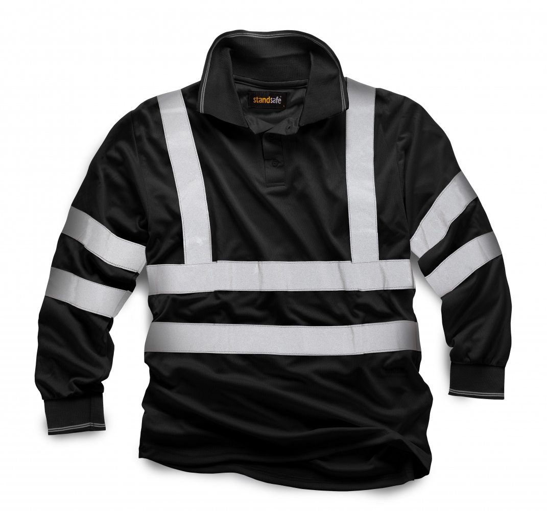 long sleeve security polo shirts