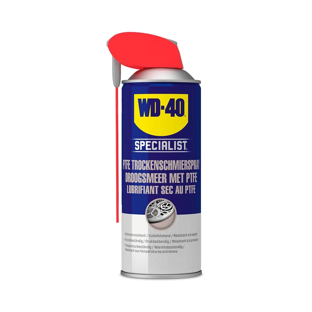 WD 40 Specialist Lubrifiant sec au PTFE anti-friction. 400 ml