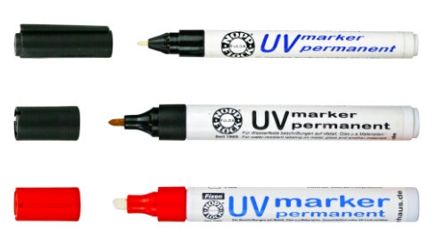 Refillable UV Fluorescent markers - online purchase
