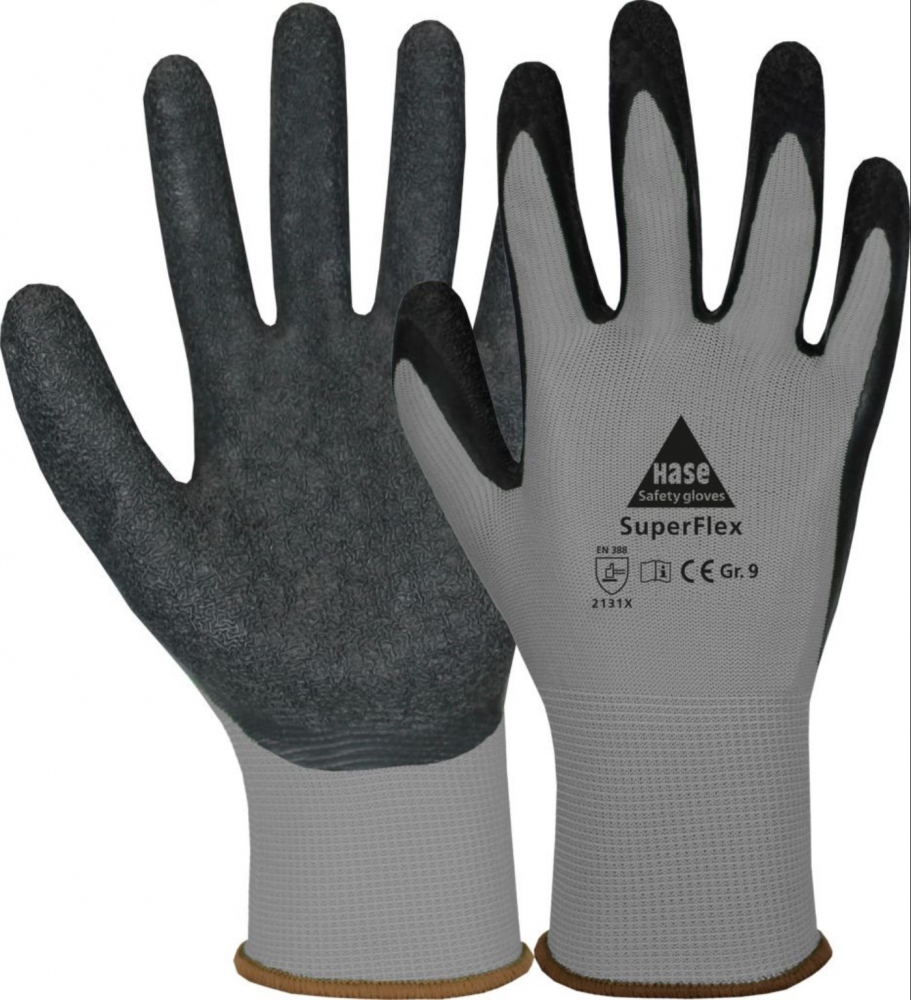pics/hase-safety-gloves/hase-superflex-arbeitshandschuhe-montagehandschuhe-aus-polyester-und-latex-teilbeschichtet-grau-schwarz.jpg