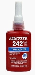 Loctite 242 Medium strength threadlocker - 50 ml - online purchase ...