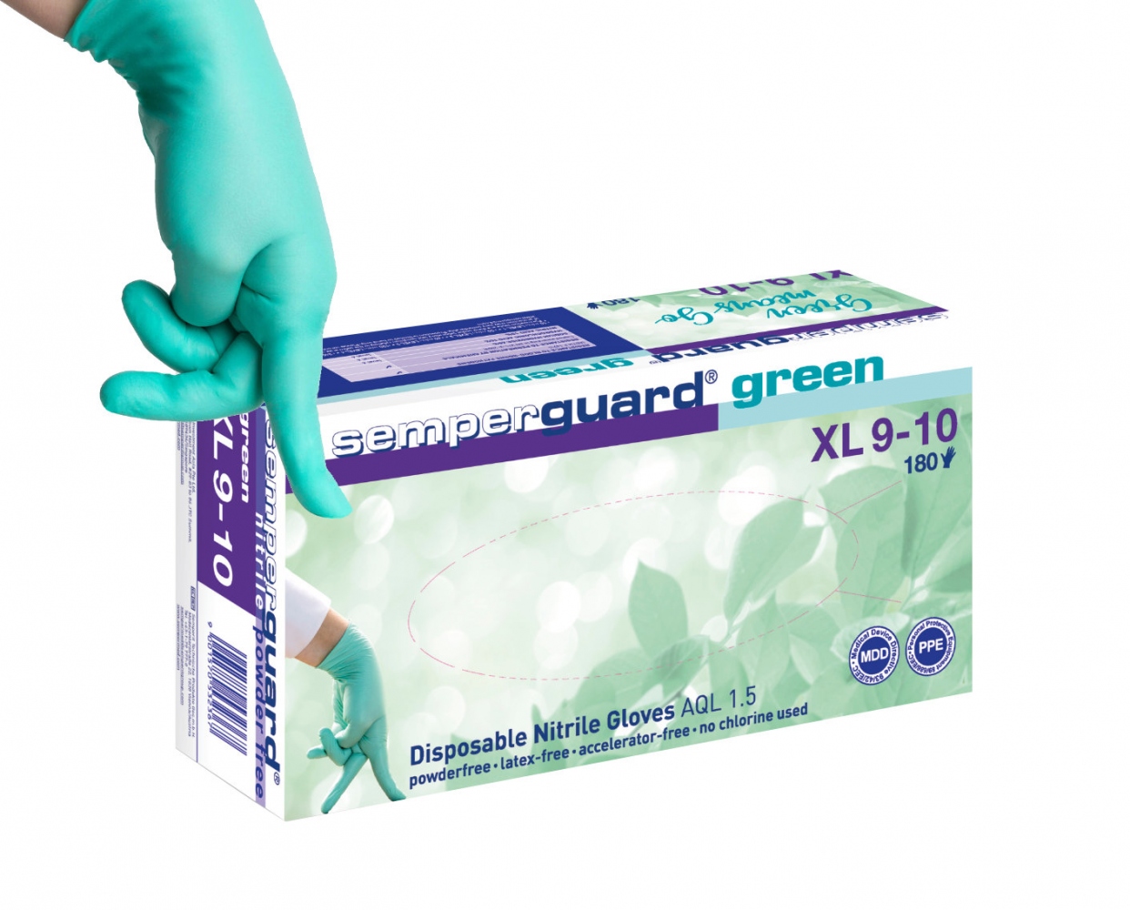 pics/semperguard/semperguard-green-100-disposable-nitrile-powder-free-gloves1.jpg